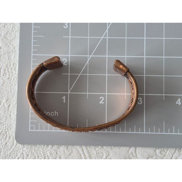 Vintage Copper Cuff Bracelet - Picture 7 of 7